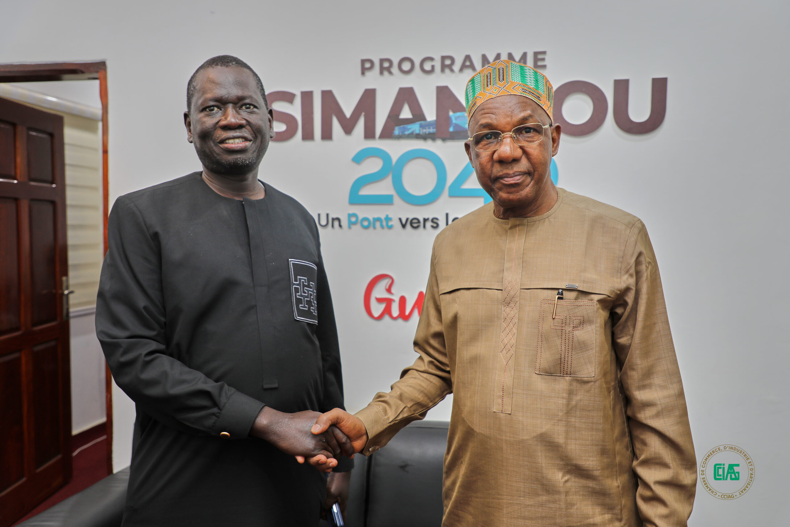 Renforcement de la coopération sous régionale : Le président Serigne M’Boup en visite à la CCIAG