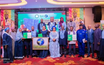 𝐈𝐧𝐝𝐮𝐬𝐭𝐫𝐢𝐞–𝐏𝐌𝐄 𝐋𝐞 𝐏𝐫𝐞́𝐬𝐢𝐝𝐞𝐧𝐭 𝐝𝐞 𝐥𝐚 𝐂𝐂𝐈𝐀𝐆 𝐩𝐫𝐞𝐧𝐝 𝐩𝐚𝐫𝐭 𝐚̀ 𝐥𝐚 𝐜𝐞́𝐫𝐞́𝐦𝐨𝐧𝐢𝐞 𝐝𝐞 𝐫𝐞𝐦𝐢𝐬𝐞 𝐝𝐞𝐬 𝐜𝐞𝐫𝐭𝐢𝐟𝐢𝐜𝐚𝐭𝐬 𝐝’𝐈𝐧𝐝𝐢𝐜𝐚𝐭𝐢𝐨𝐧 𝐆𝐞́𝐨𝐠𝐫𝐚𝐩𝐡𝐢𝐪𝐮𝐞 𝐏𝐫𝐨𝐭𝐞́𝐠𝐞́𝐞 𝐞𝐧 𝐆𝐮𝐢𝐧𝐞́𝐞